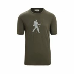 Icebreaker T-SHIRT TECH LITE II TRAIL HIKER LODEN