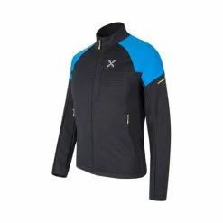 MONTURA VESTE THERMAL GRID PRO 2 MAGLIA NERO CELESTE