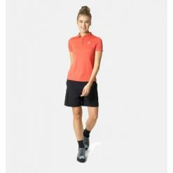 ODLO FRANCE SAS POLO SHIRT FEMME F-DRY CAYENNE -Vélo Soldes 2023 0a87925b1f1415c39a81ce636834