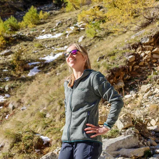 AZIMUT OUTDOOR LADIES HOODIE FLEECE JACKET EXPLORE GREEN 7 AZIMUT OUTDOOR LADIES HOODIE FLEECE JACKET EXPLORE GREEN – Image 5