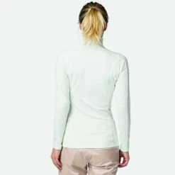 Rossignol T-SHIRT ML FEMME CLASSIQUE 1/2 ZIP WHITE -Vélo Soldes 2023 0fbd6fd4df5d82afb6aeb9d96796