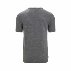 Icebreaker T-SHIRT TECH LITE II NATURE SPRINT GRITSTONE HEATHER -Vélo Soldes 2023 100471b7f704c1371c7290c3ce92