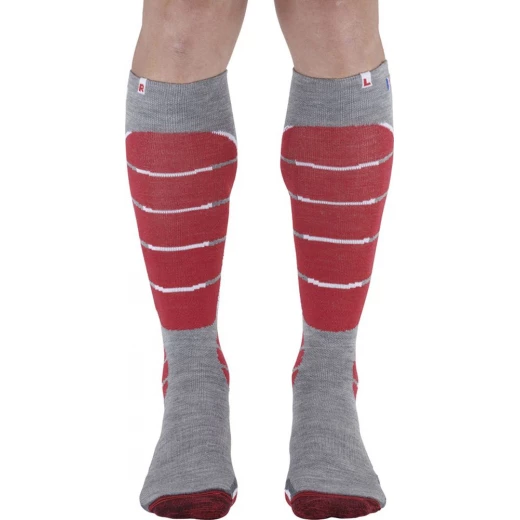 Monnet CHAUSSETTES SKI LIGHT WOOL ROUGE 4 Monnet CHAUSSETTES SKI LIGHT WOOL ROUGE – Image 2