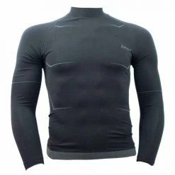 AZIMUT OUTDOOR MEN SEAMLESS TEE NORTH POLE BLACK