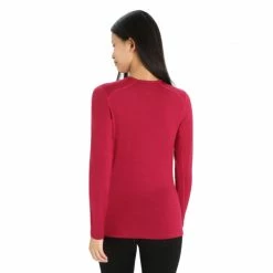 Icebreaker T-SHIRT FEMME ML 260 TECH CREWE CHERRY -Vélo Soldes 2023 14a90fca32ac1c3b97c490d51c8f