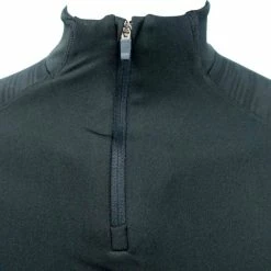 IMPULSE OUTDOOR MEN FLEECE 1/2 ZIP TOP TRAIL+ BLACK -Vélo Soldes 2023 14ec659d9dc0cd3e9ee980f6a62c