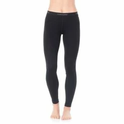 Icebreaker PANTALON OASIS 200 NOIR LADY