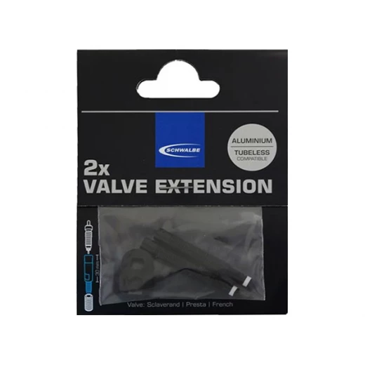 Schwalbe PAIRE DE PROLONGATEURS DE VALVES 30MM 3 Schwalbe PAIRE DE PROLONGATEURS DE VALVES 30MM