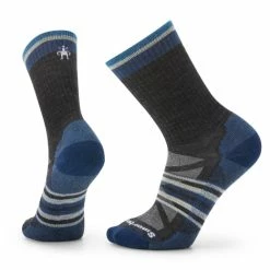 Smartwool CHAUSSETTES OUTDOOR LIGHT CUSHION CREW CHARCOAL