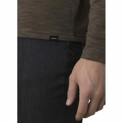 Prana T-SHIRT ML RONNIE HENLEY II OAK BARREL -Vélo Soldes 2023 282a11b1f5447440393572cd5bb5