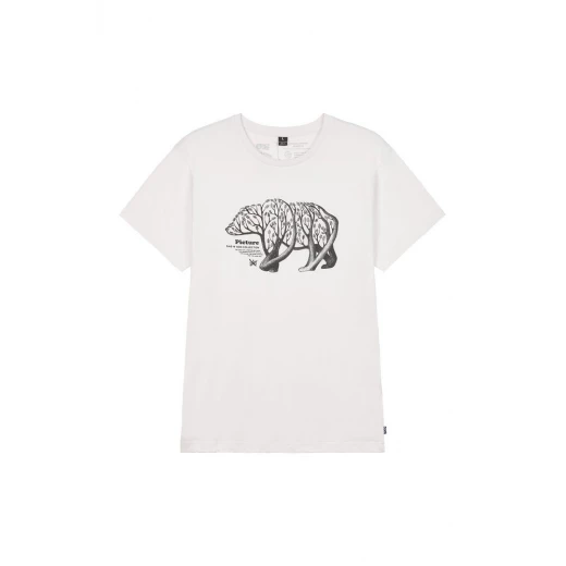 Picture Organic Clothing T-SHIRT D&S BEARBRANCH NATURAL WHITE 3 Picture Organic Clothing T-SHIRT D&S BEARBRANCH NATURAL WHITE