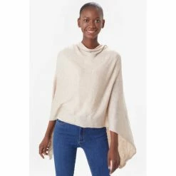 LOLE PONCHO TRAVEL WRAP OATMEAL