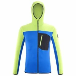 Millet VESTE POLAIRE TRILOGY LIGHTGRID SKY DIVER ACID GREEN