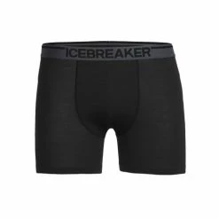 Icebreaker BOXER ANATOMICA BLACK