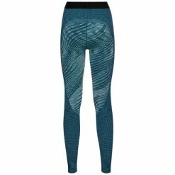 Odlo COLLANT FEMME BLACKCOMB ECO LONG BLUE WING TEAL