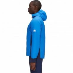 Mammut VESTE RIME LIGHT IN FLEX HOODED ICE MARINE -Vélo Soldes 2023 31fb25f1ac56ee0800c99897a496