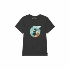 Picture Organic Clothing T-SHIRT BASEMENT WEASURF TEE BLACK