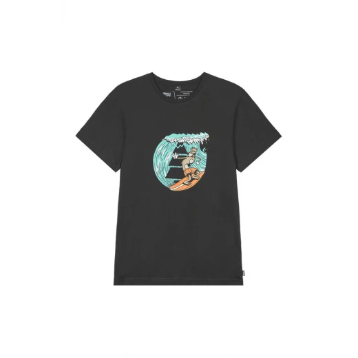 Picture Organic Clothing T-SHIRT BASEMENT WEASURF TEE BLACK 3 Picture Organic Clothing T-SHIRT BASEMENT WEASURF TEE BLACK