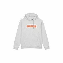 Picture Organic Clothing SWEAT MILLBROOK HOODIE GREY MELANGE