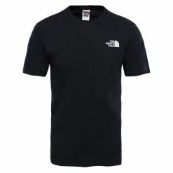 The North Face T-SHIRT BLACK RED BOX