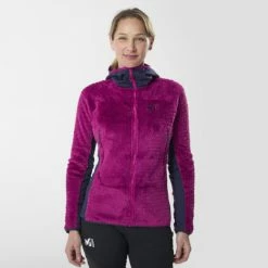 Millet POLAIRE A CAPUCHE FUSION LINES LOFT FEMME MYOGA / SAPHIR -Vélo Soldes 2023 483d5768d57293929f76613df416