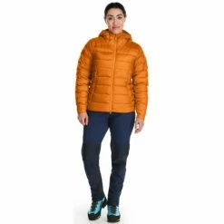 Rab DOUDOUNE FEMME ELECTRON PRO JACKET MARMALADE