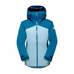 Mammut VESTE FEMME ALTO GUIDE HS HOODED COOL BLUE DEEP ICE