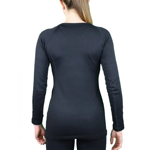 AZIMUT OUTDOOR LADIES BASE LAYER DAWN BLACK 4 AZIMUT OUTDOOR LADIES BASE LAYER DAWN BLACK – Image 2