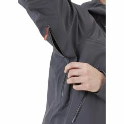 Rab VESTE KANGRI GTX JACKET GRAPHENE -Vélo Soldes 2023 51e167feac0de5198191db658ce5