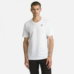 Rossignol T-SHIRT LOGO PLAIN WHITE