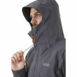 Rab VESTE KANGRI GTX JACKET GRAPHENE -Vélo Soldes 2023 57935463aa075f2da6d18809611b