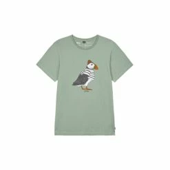 Picture Organic Clothing T-SHIRT POCKHAN TEE GREEN SPRAY
