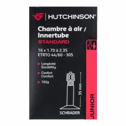 HUTCHINSON CHAMBRE A AIR STANDARD 16X1.70/2.35 SCHRADER