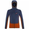 Millet Polaire Fusion Grid Hoodie Rust Saphir -Vélo Soldes 2023 64ce8fc8ec481860338e24c45dc7