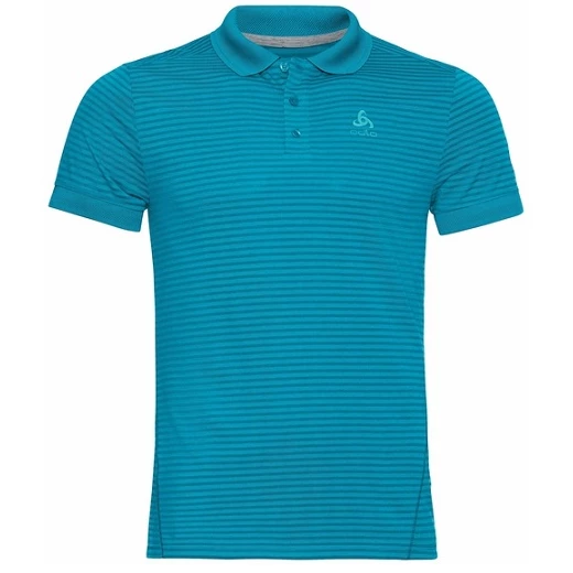 Odlo POLO NIKKO DRY Mykonos Blue 3 Odlo POLO NIKKO DRY Mykonos Blue
