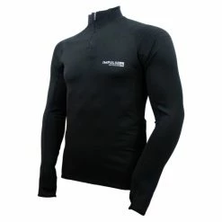 IMPULSE OUTDOOR MEN FLEECE 1/2 ZIP TOP TRAIL+ BLACK -Vélo Soldes 2023 6c7a1fc369fb5e2b92f021f6bd57