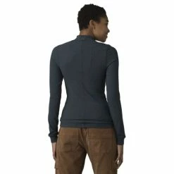 Prana FOUNDATION RIB MOCK NECK GREY BLUE 9 Prana FOUNDATION RIB MOCK NECK GREY BLUE -Vélo Soldes 2023 6d93cd1c92544875e53a2201e38a