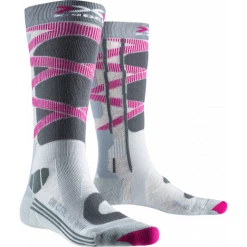 XSocks CHAUSSETTES FEMME SKI CONTROL 4.0 ROSE