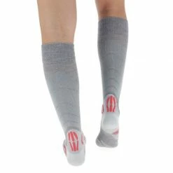 UYN CHAUSSETTES SKI TOURING LADY SILVER / FUCHSIA -Vélo Soldes 2023 6fa6cf2f86bb98b20c94da950a49