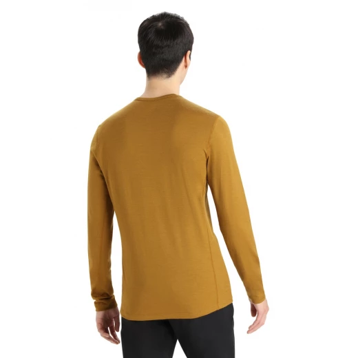 Icebreaker T-SHIRT ML 200 OASIS CREWE SKI STRIPES CLOVE 4 Icebreaker T-SHIRT ML 200 OASIS CREWE SKI STRIPES CLOVE – Image 2