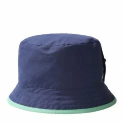 The North Face CHAPEAU CLASS V REVERSIBLE BUCKET HAT SUMMIT NAVY GREEN