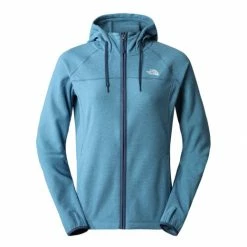The North Face POLAIRE FEMME HOMESAFE FULL ZIP SHADY BLUE SKYLIGHT BLUE