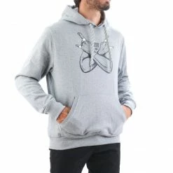 NOGRAD SWEAT NOT NOVICE HOODIES GREY MC