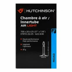 HUTCHINSON CHAMBRE A AIR AIR LIGHT 700X20/25 PRESTA 60MM