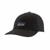Patagonia CASQUETTE P-6 LABEL TRAD BLACK -Vélo Soldes 2023 82895b6a54a7d7f1797da221e287