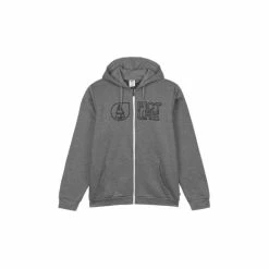 Picture Organic Clothing SWEAT BASEMENT ZIP HOODIE DARK GREY MELANGE