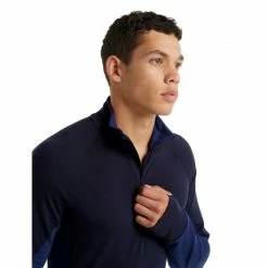 Icebreaker T-SHIRT ML M 260 ZONE 1/2 ZIP MIDNIGHT NAVY/ROYAL NAVY -Vélo Soldes 2023 84bd7a8c661ba7b849be83dfcb5b