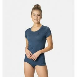 ODLO FRANCE SAS BASELAYER FEMME NATURAL PERFORMANCE BLUE WING TEAL MELANGE -Vélo Soldes 2023 8910d5411692fc2e8fe1135d232a