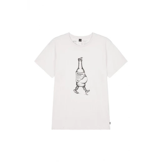Picture Organic Clothing T-SHIRT D&S BEERBELLY NATURAL WHITE 3 Picture Organic Clothing T-SHIRT D&S BEERBELLY NATURAL WHITE
