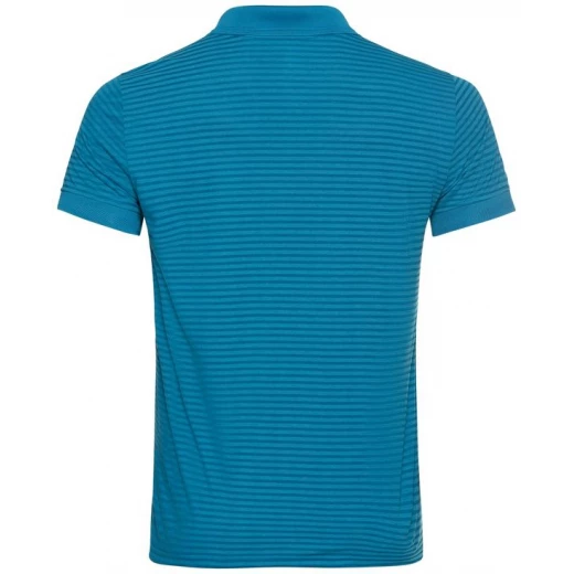 Odlo POLO NIKKO DRY Mykonos Blue 4 Odlo POLO NIKKO DRY Mykonos Blue – Image 2